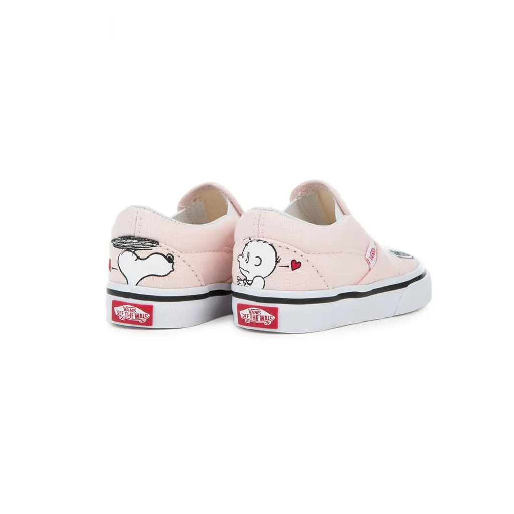 Vans x Peanuts Toddler's Classic Slip-On - Smack/Pearl