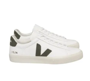 VEJA Campo chromefree leather extra white kaki men