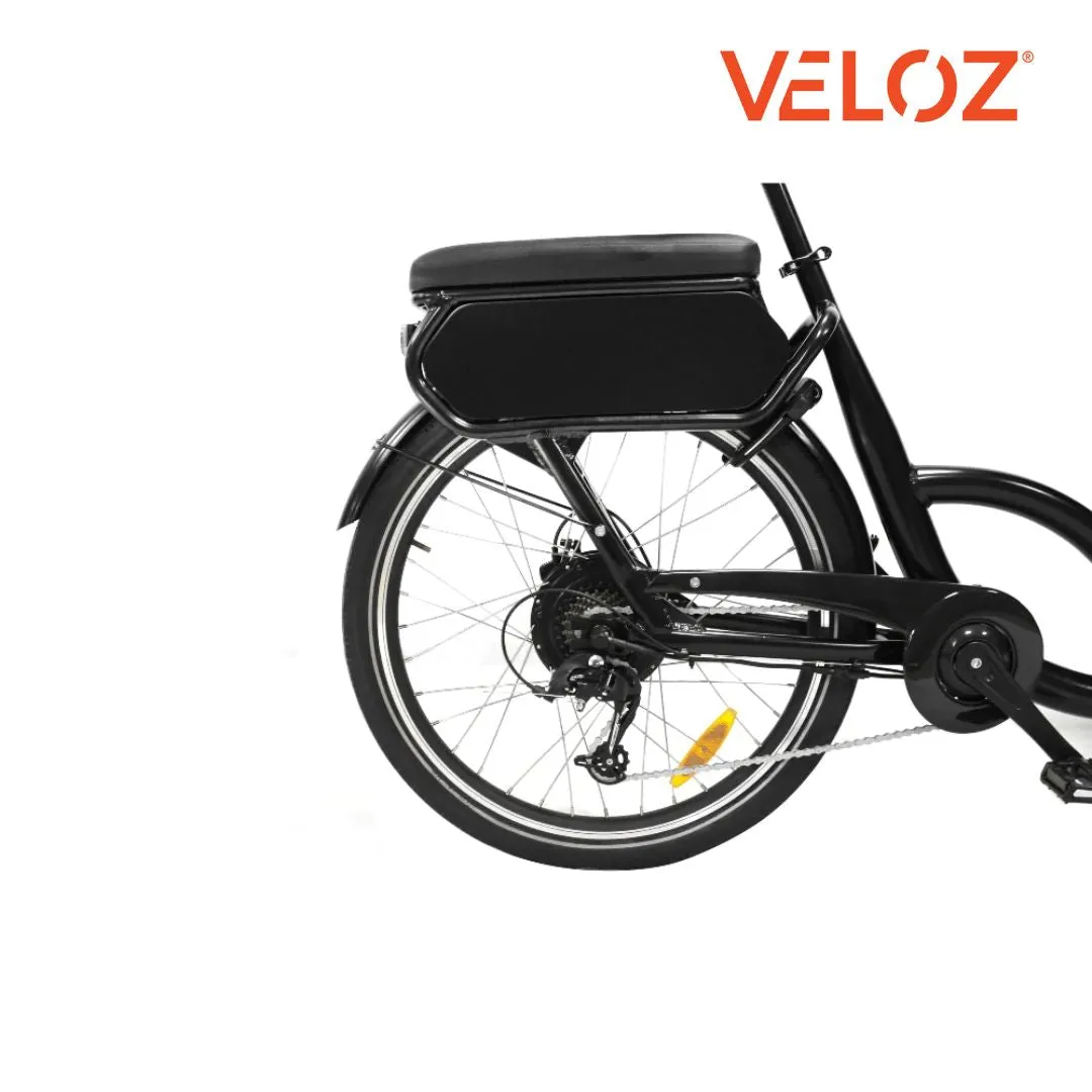 Veloz Electric Cargo Trike 500W Motor 200 Kilos weight load 6 Months Free Service