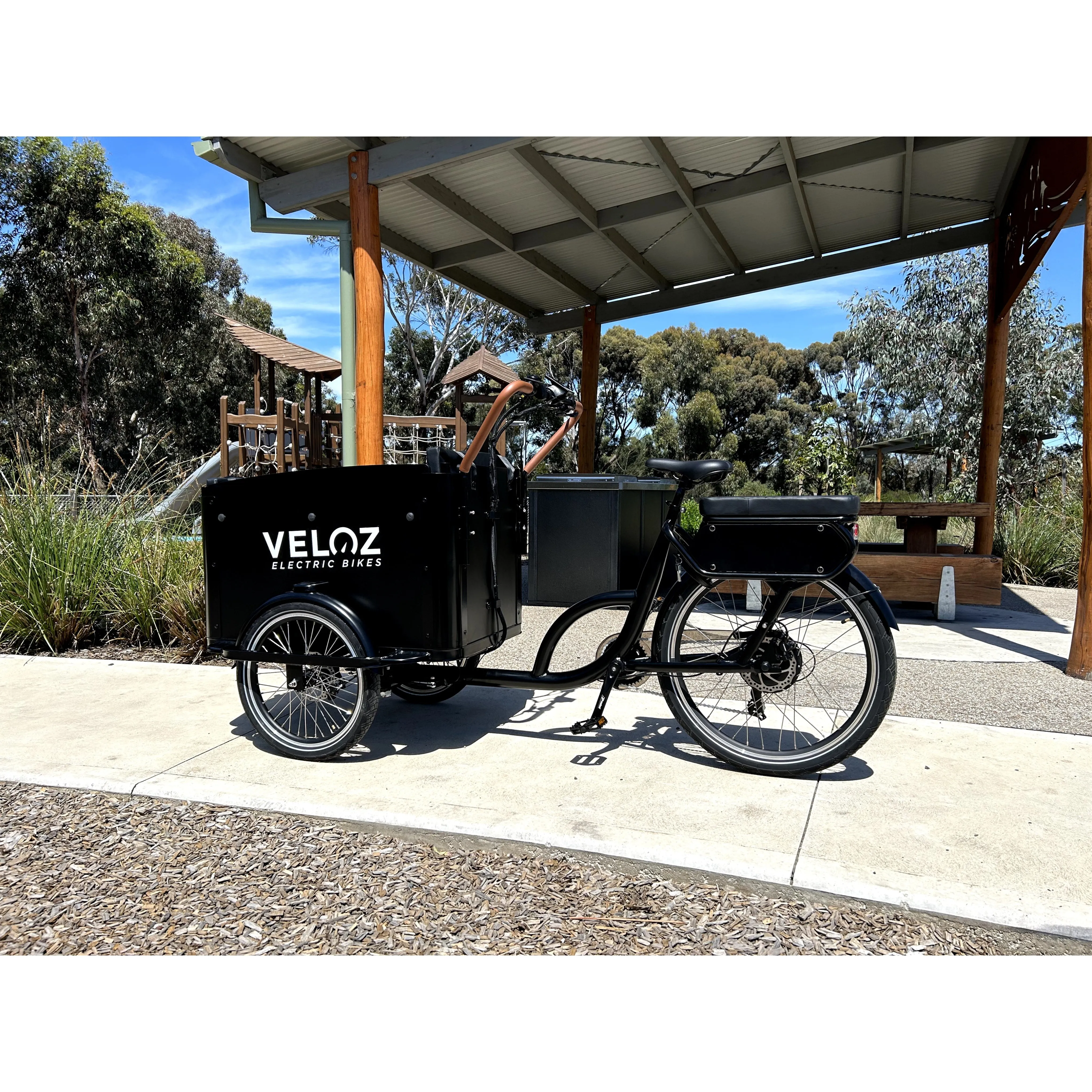 Veloz Electric Cargo Trike 500W Motor 200 Kilos weight load 6 Months Free Service