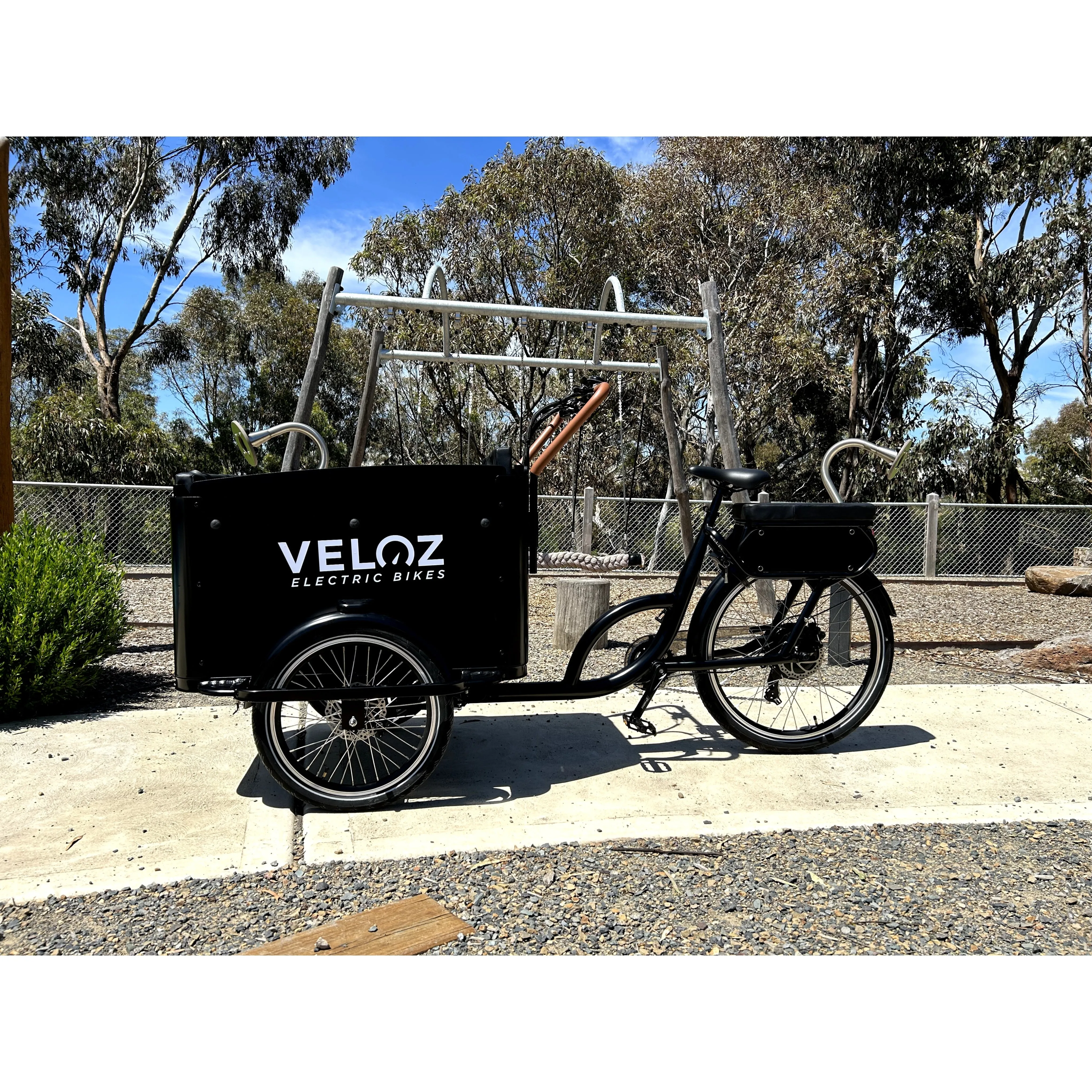 Veloz Electric Cargo Trike 500W Motor 200 Kilos weight load 6 Months Free Service