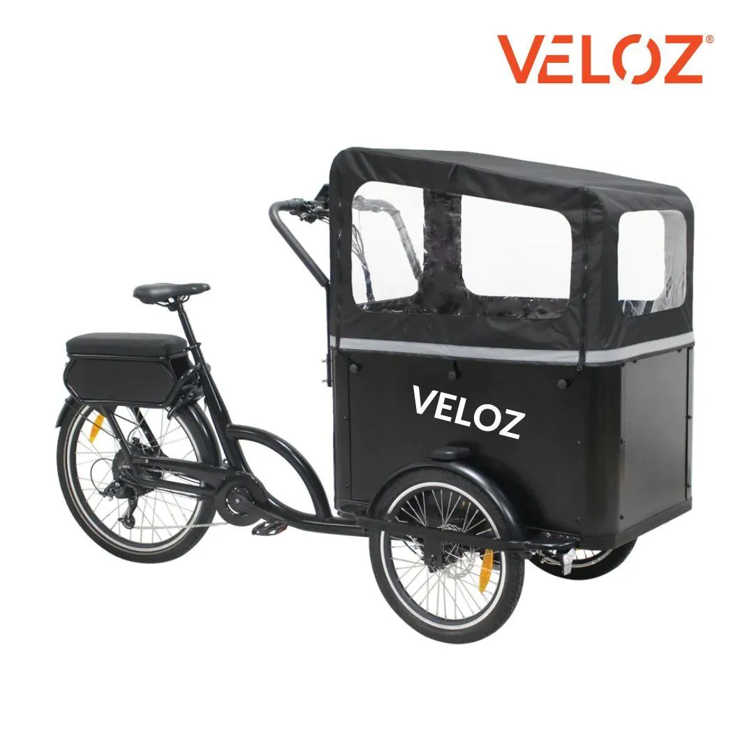 Veloz Electric Cargo Trike 500W Motor 200 Kilos weight load 6 Months Free Service