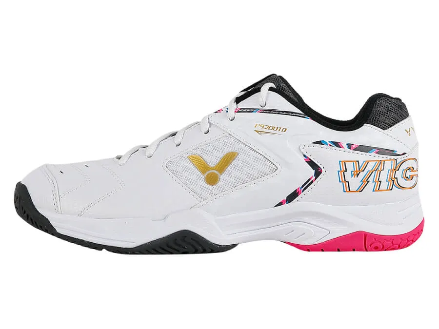 Victor P9200TD AH Court Shoes [Bright White/Dark Sapphire]