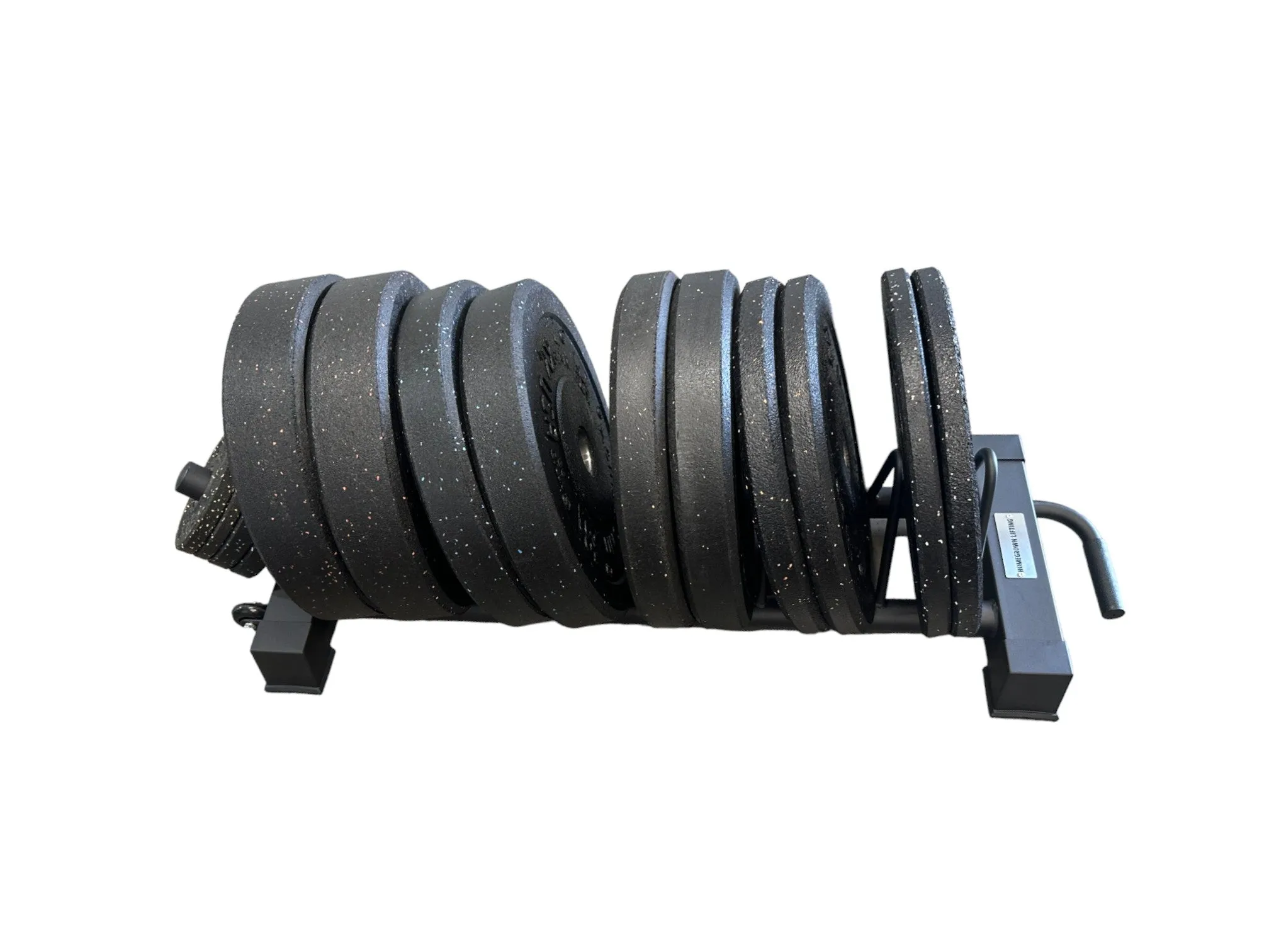 Weight Storage Rack w/ Change Plate Sleeve