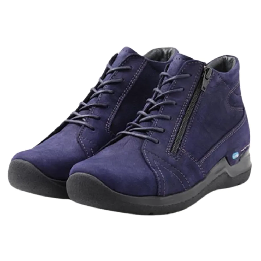 Wolky Why Purple Antique Nubuck Boot (Women's)