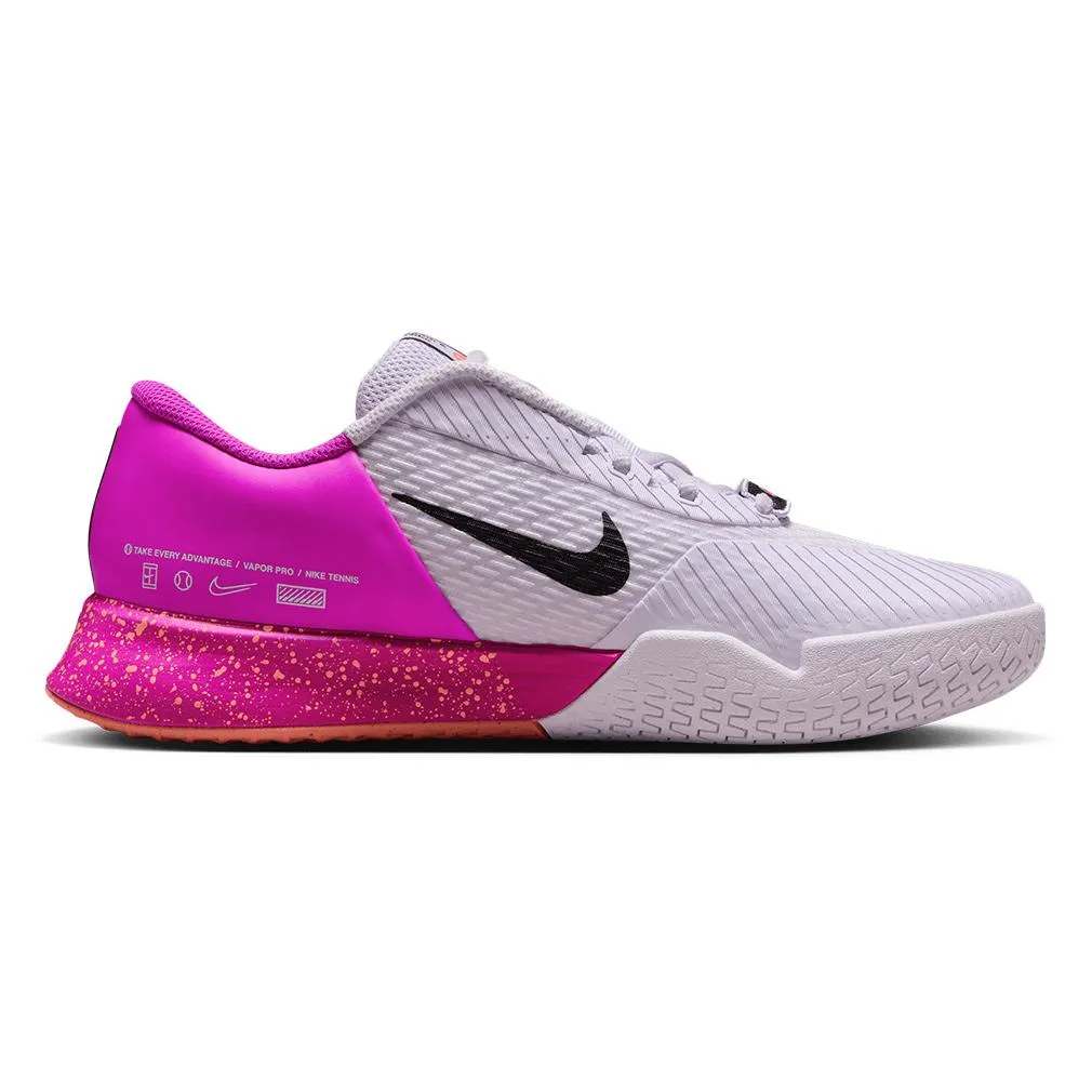 Womens Air Zoom Vapor Pro 2 Premium Tennis Shoes Barely Grape and Vivid Grape