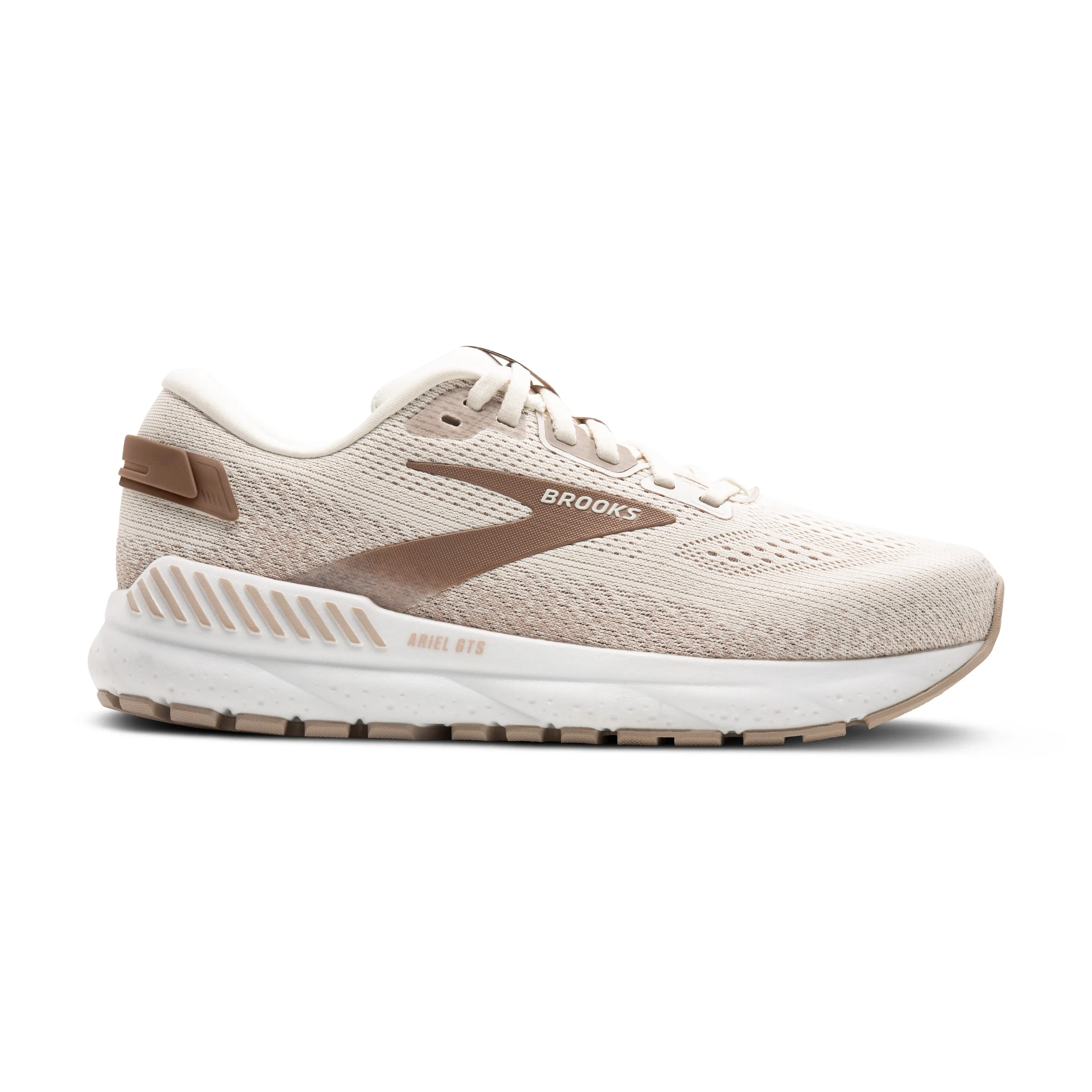 Women's Brooks Ariel GTS 24 Color: Coconut/Portabella