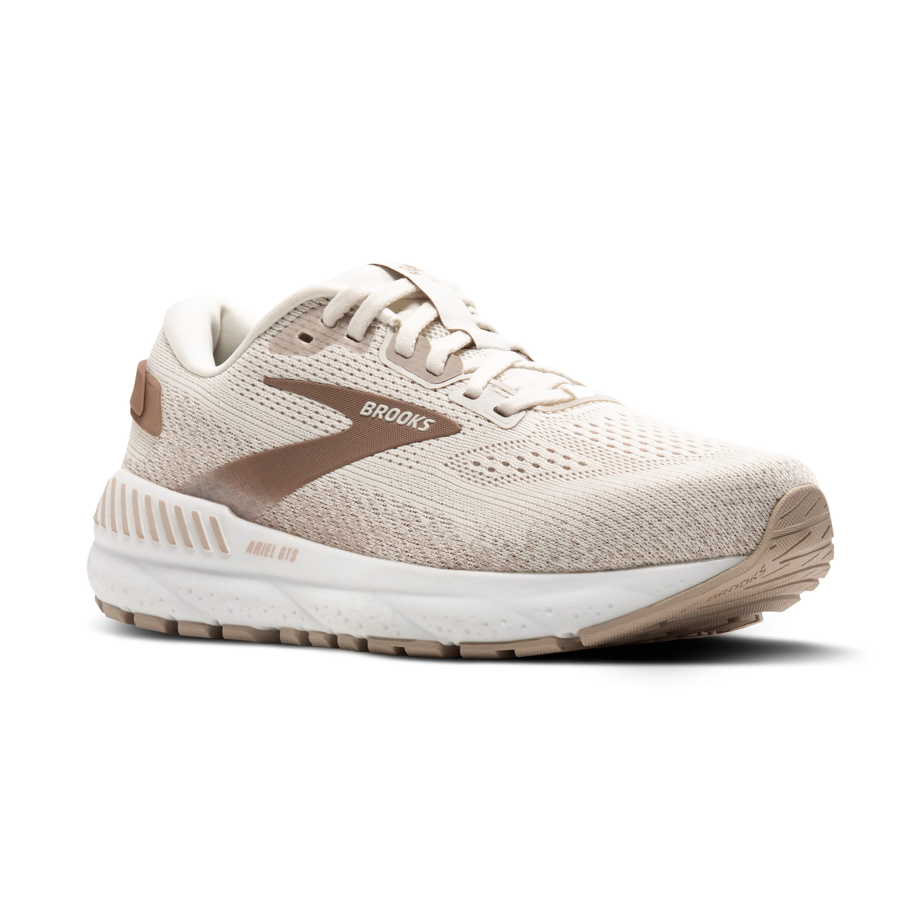 Women's Brooks Ariel GTS 24 Color: Coconut/Portabella