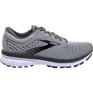 Women's Brooks Ghost 13 Grey/Blackened Pearl/Purple Mesh