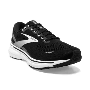 Women's Brooks Ghost 15 1203801B012 Color: Black/Blackened Pearl/White