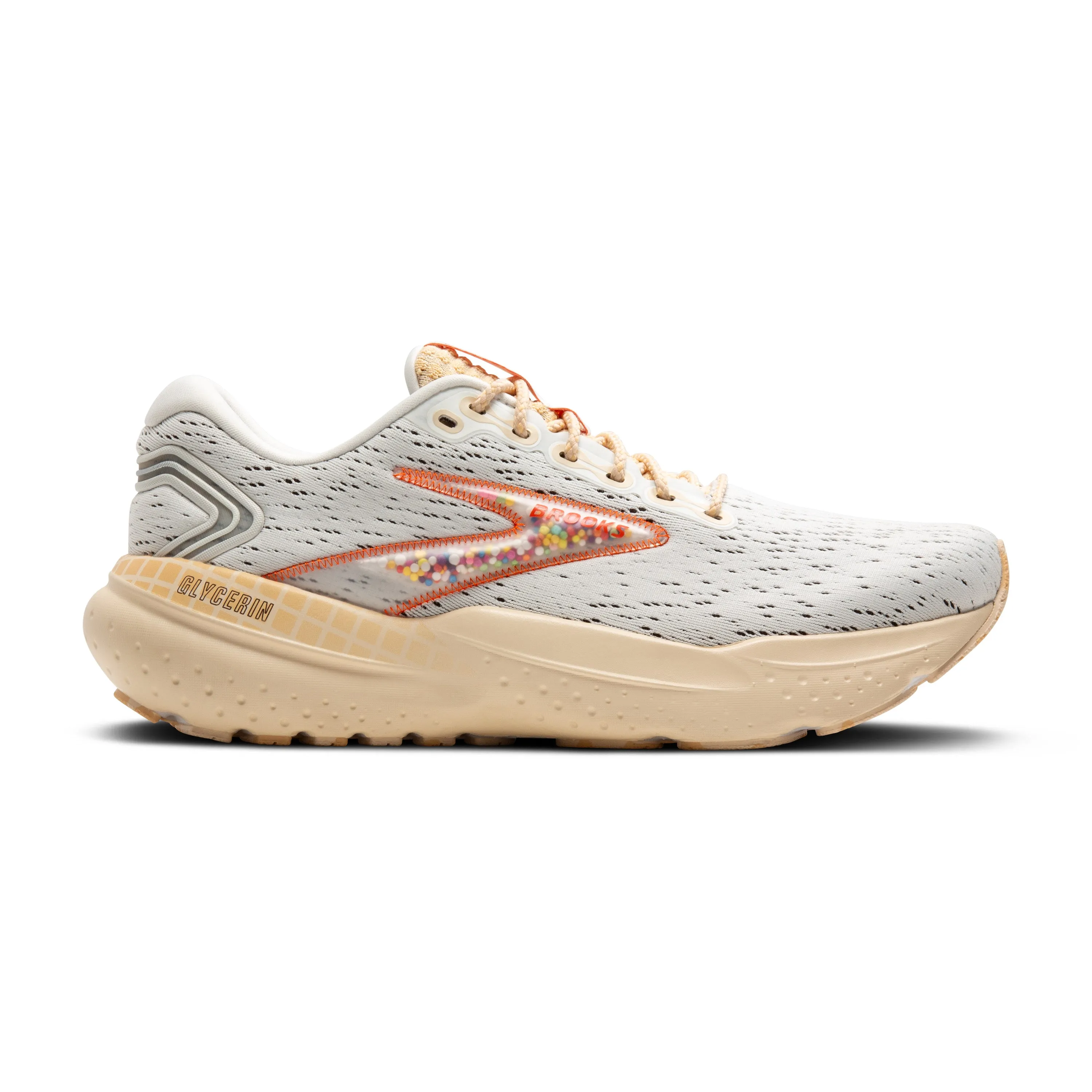 Women's Brooks Glycerin 21 Color: Snow/Dawn/Straw