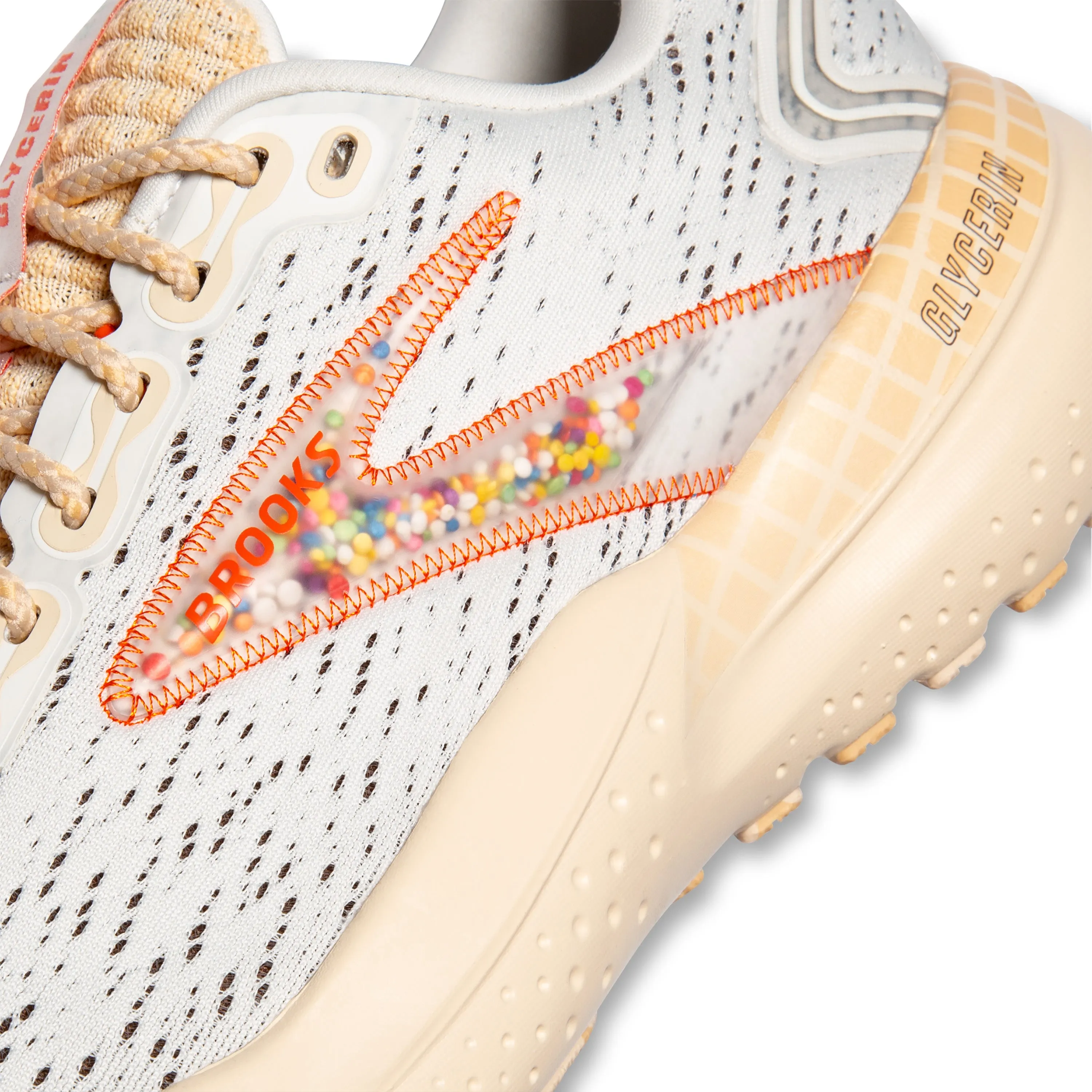 Women's Brooks Glycerin 21 Color: Snow/Dawn/Straw