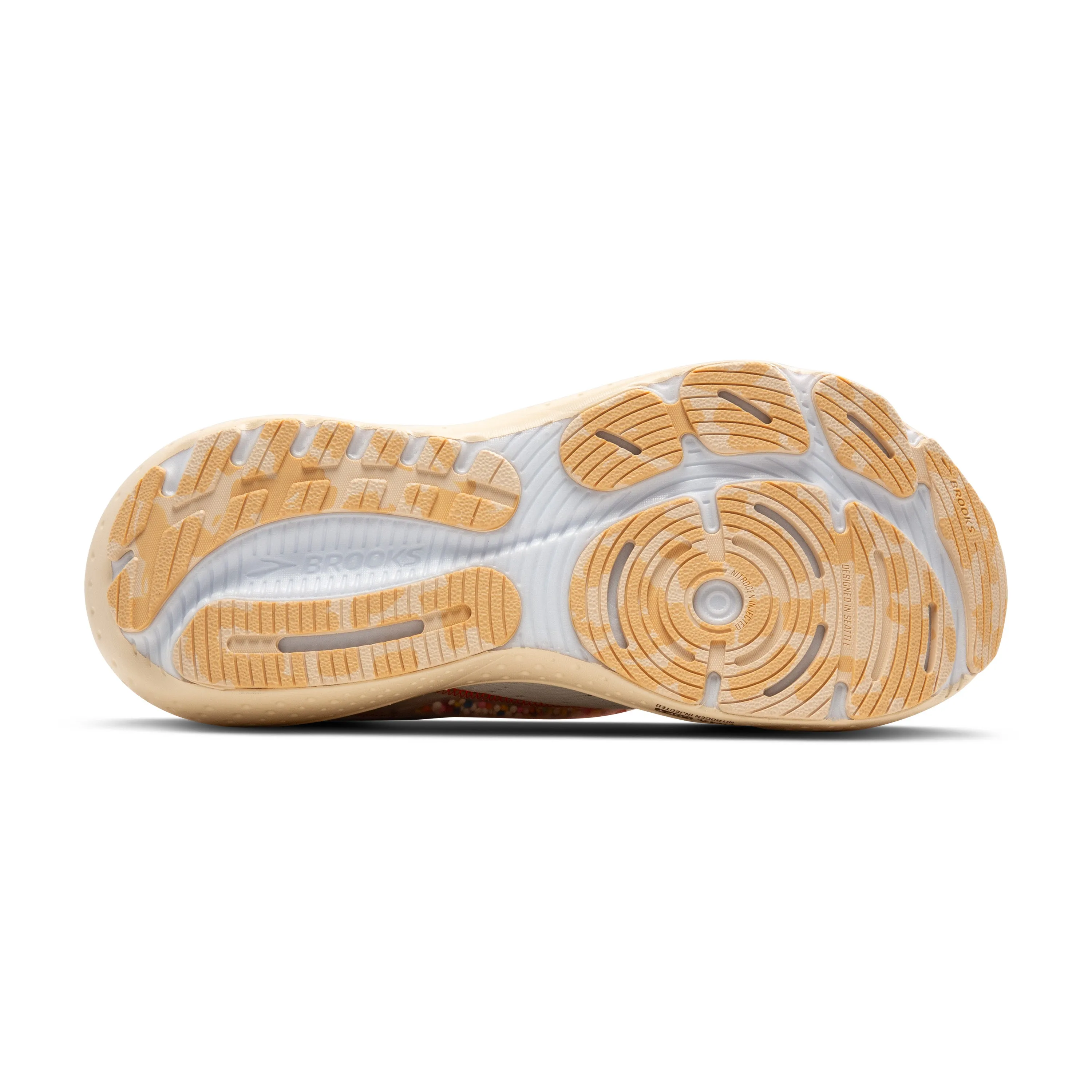 Women's Brooks Glycerin 21 Color: Snow/Dawn/Straw