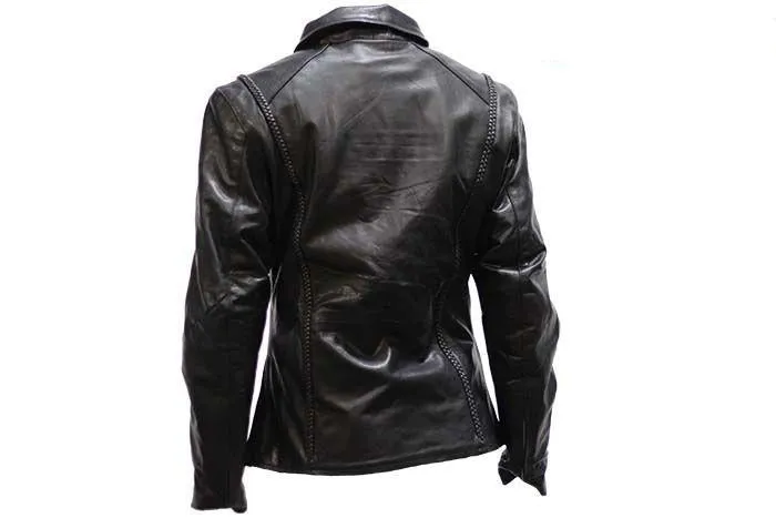 Women's Heavy Duty Leather Jacket, LJ7021-SS-DL