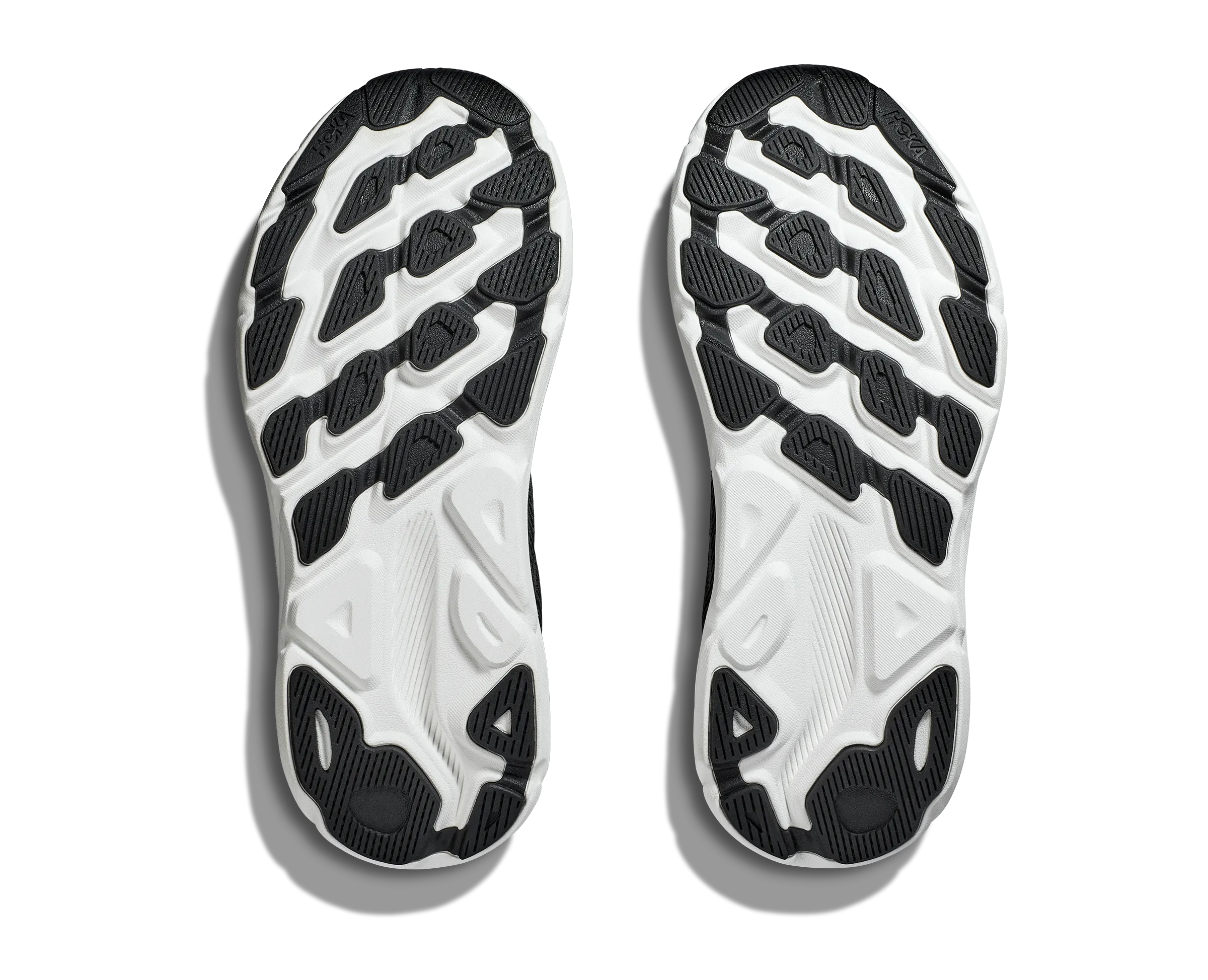 Women's Hoka Clifton 9 Color: Black/White