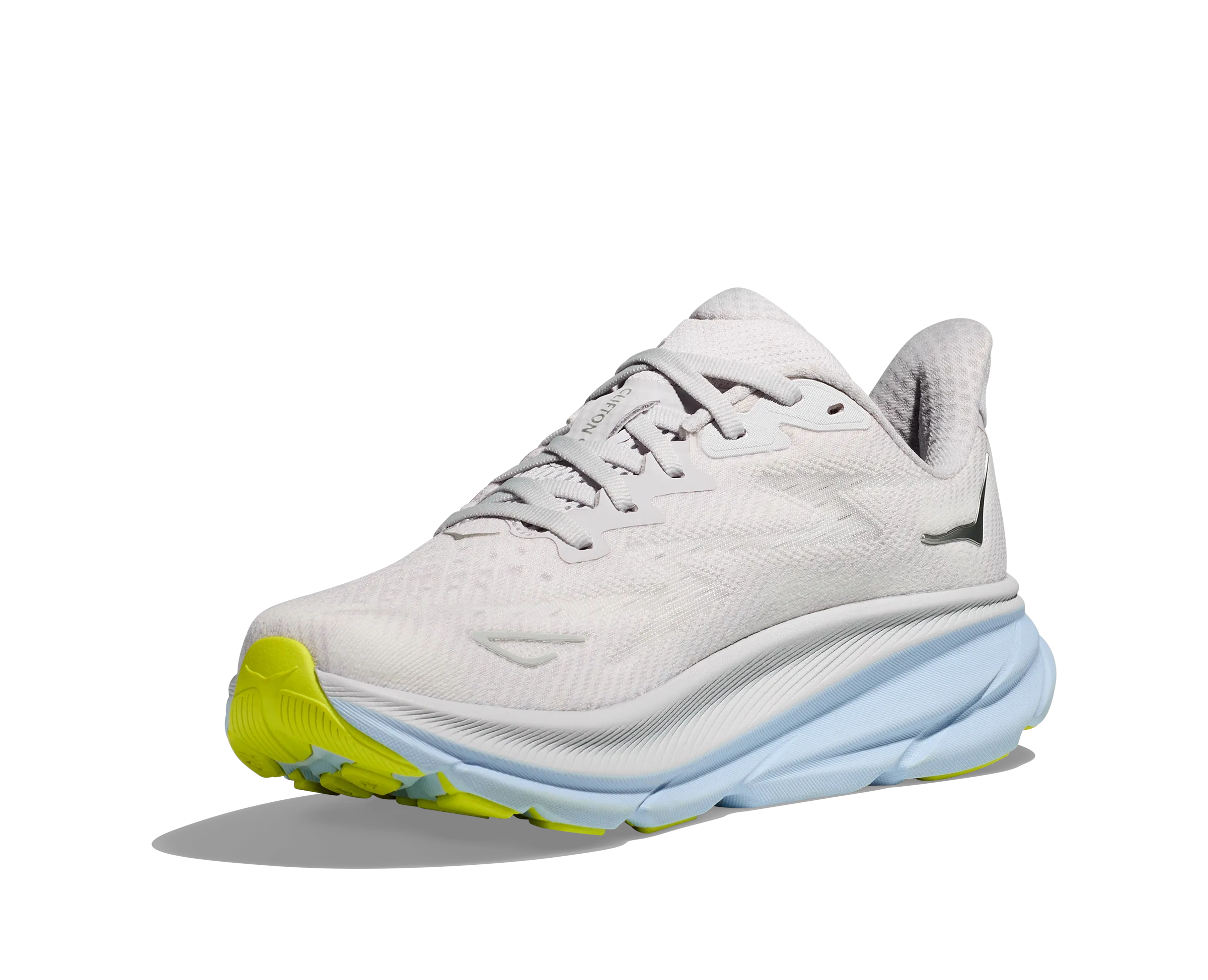 Women's Hoka Clifton 9 Color: Nimbus Cloud / Ice Water