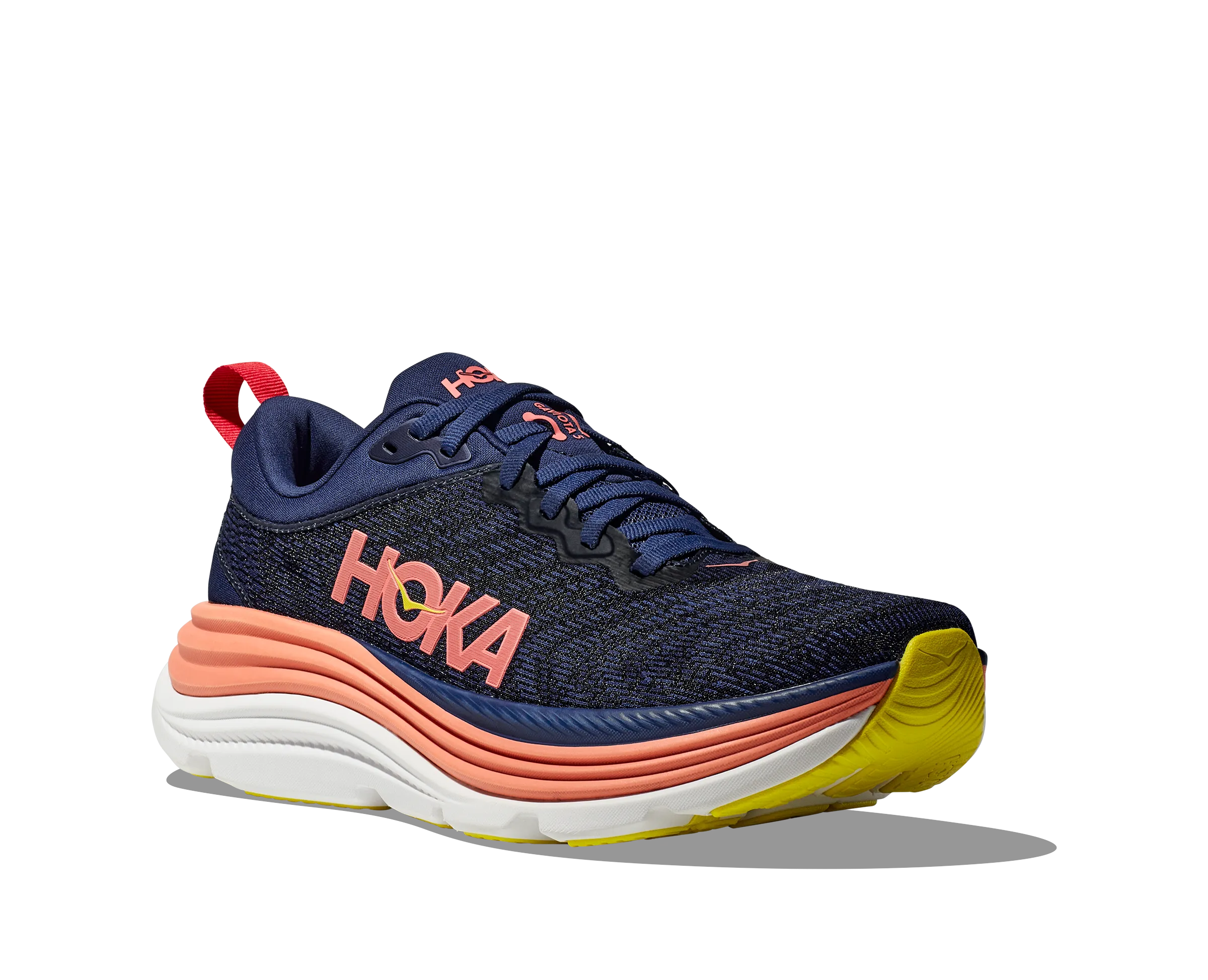 WOMEN'S HOKA GAVIOTA 5 1134235EVN COLOR:  EVENING SKY/CORAL