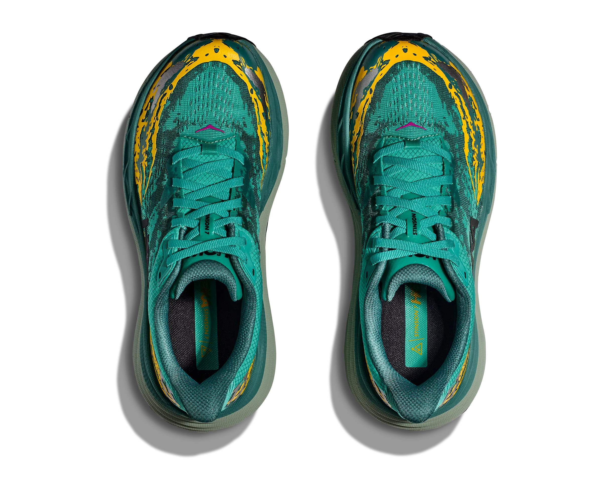 Women's Hoka Stinson 7 Color: Electric Aqua/ Ocean