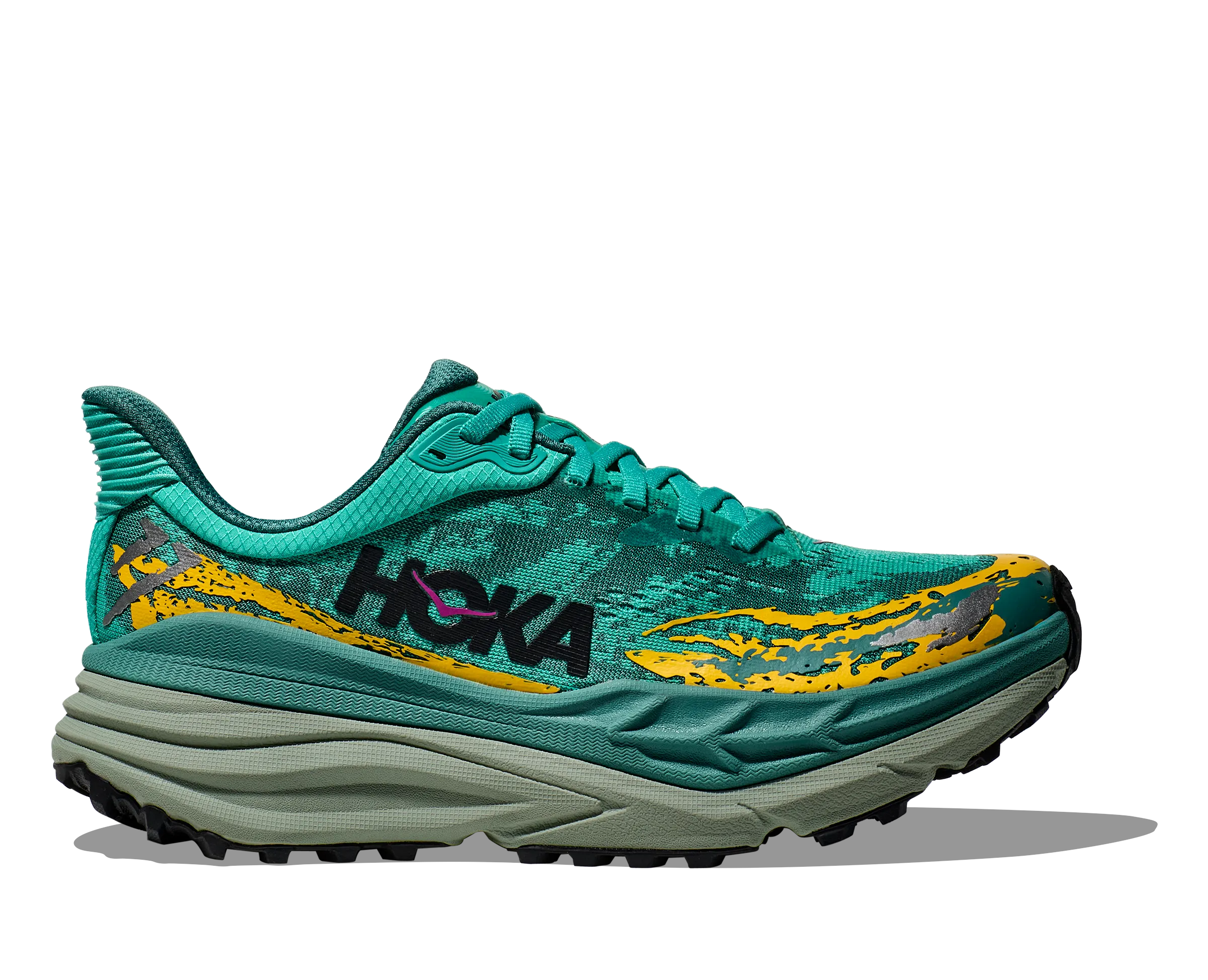 Women's Hoka Stinson 7 Color: Electric Aqua/ Ocean