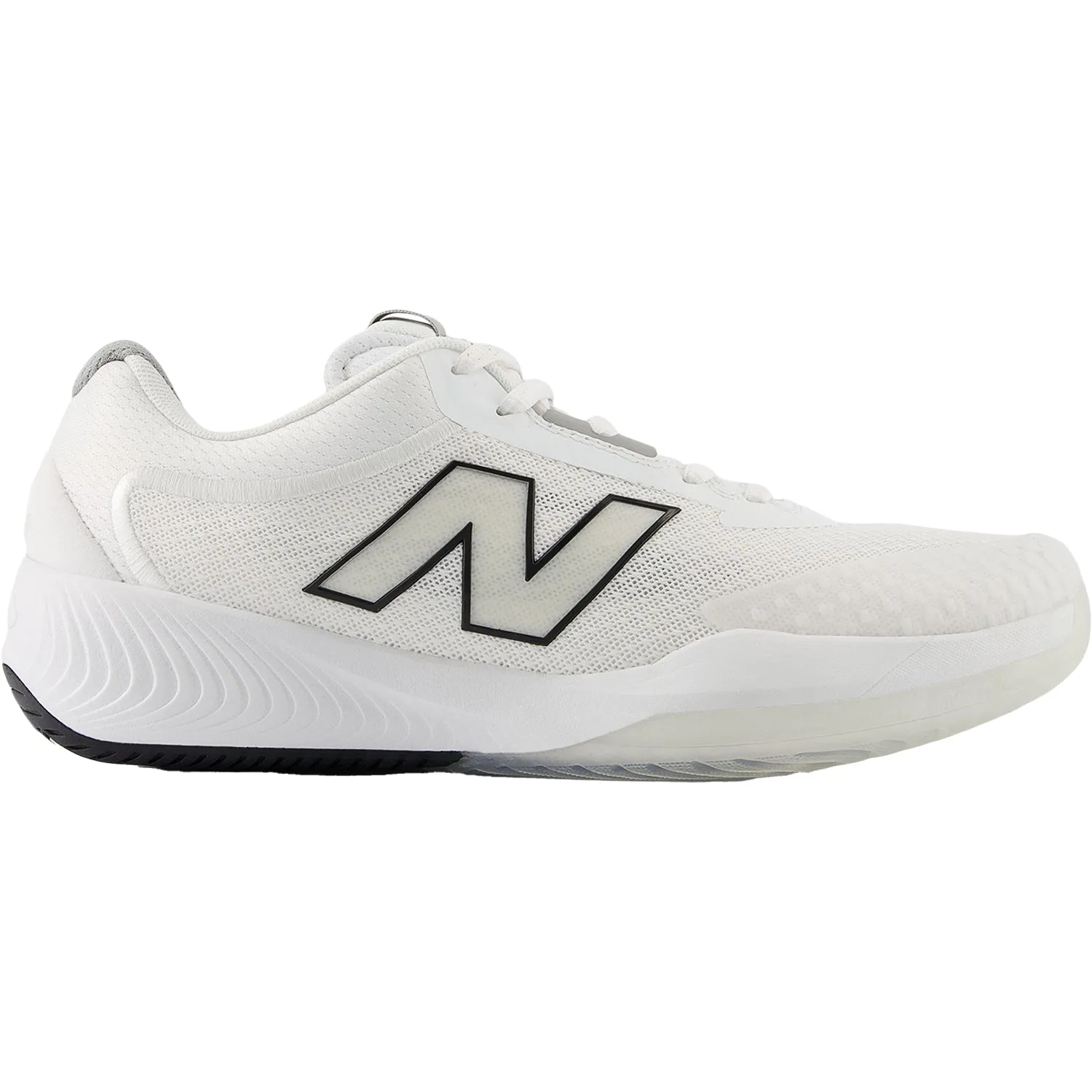 Women's New Balance WCH996V6 White/Black Pickleball/Court Synthetic