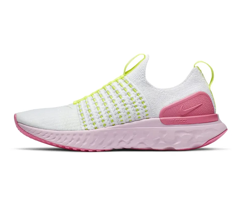 Women's Nike React Phantom 2 (White/Volt-Pink)