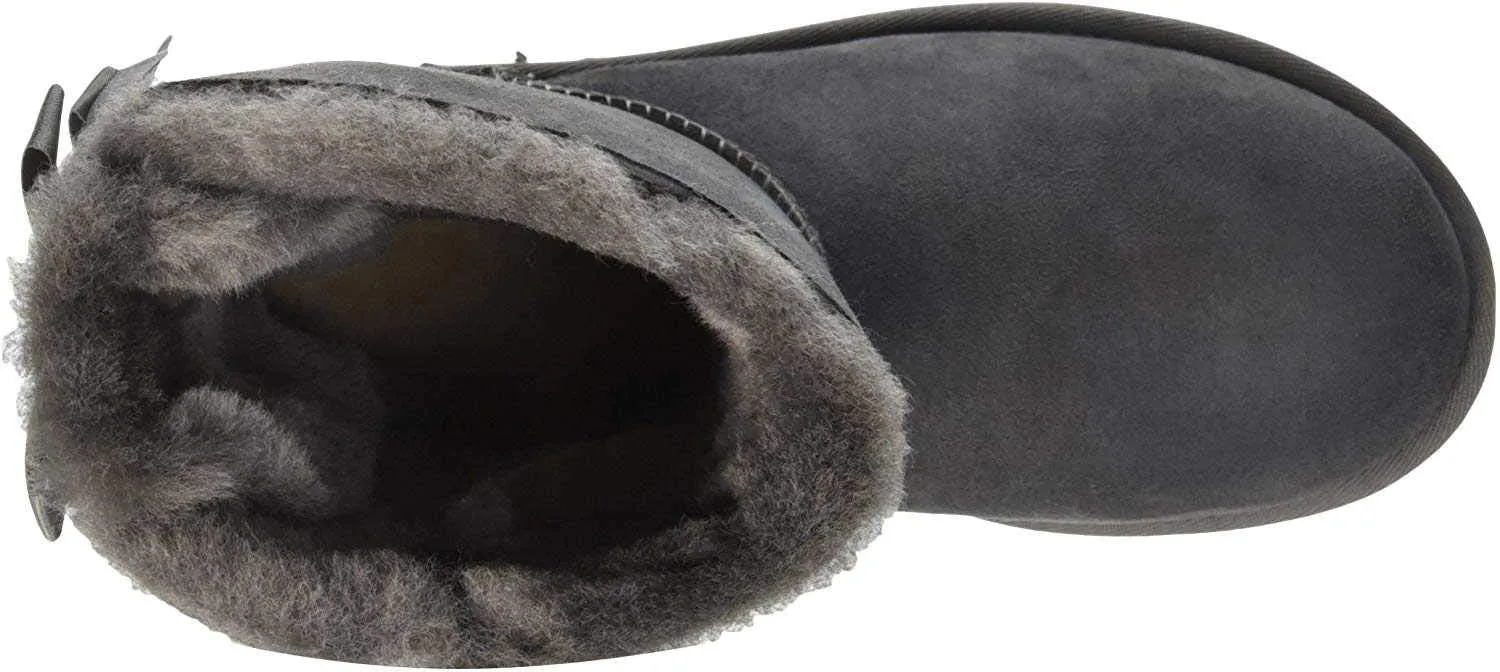 Women's Shoes UGG BAILEY BOW II Twinface Sheepskin Boots 1016225 GREY