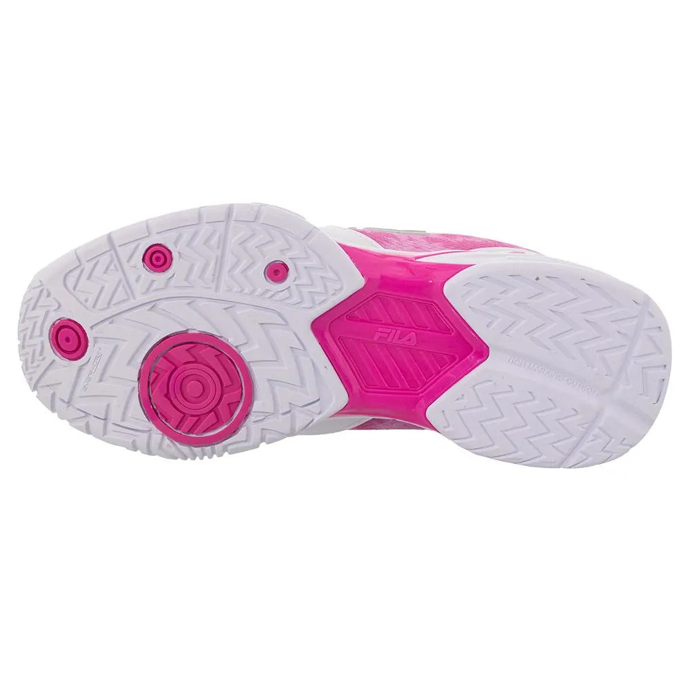 Women's Volley Zone Tie Dye Pickleball Shoes Pink