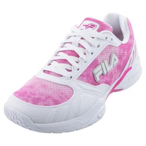 Women's Volley Zone Tie Dye Pickleball Shoes Pink