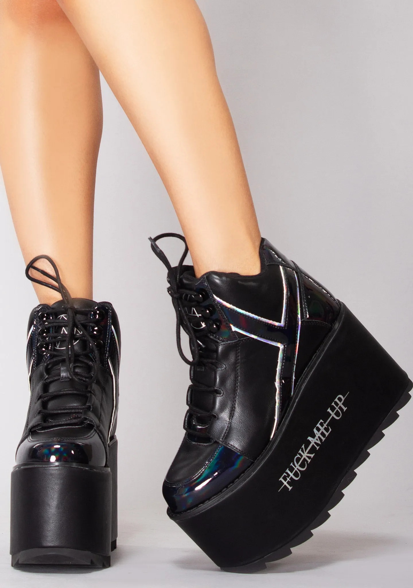 X Alison Wonderland Qozmo Platform Sneakers