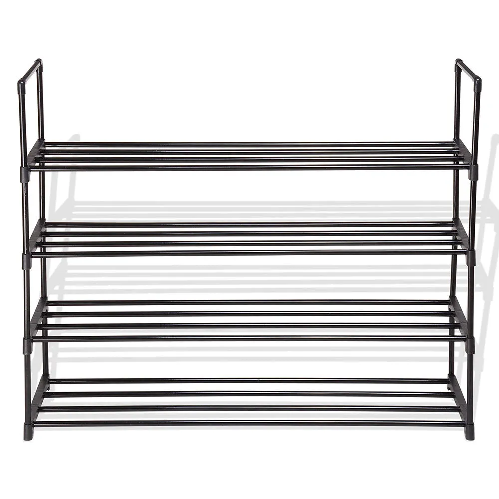 Yescom 4 Tiers 20 Pairs (35x12x29) Metal Shoe Rack Stackable Shelf