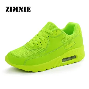 ZIMNIE Brand Newest Spring Autumn Running Shoes For Outdoor Comfortable Women Sneakers Women Breathable Sport Shoes Size 36-40