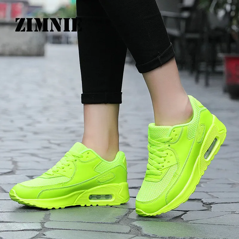 ZIMNIE Brand Newest Spring Autumn Running Shoes For Outdoor Comfortable Women Sneakers Women Breathable Sport Shoes Size 36-40